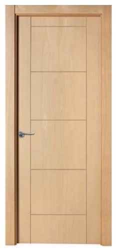 Puerta en haya vaporizada modelo Cuarzo