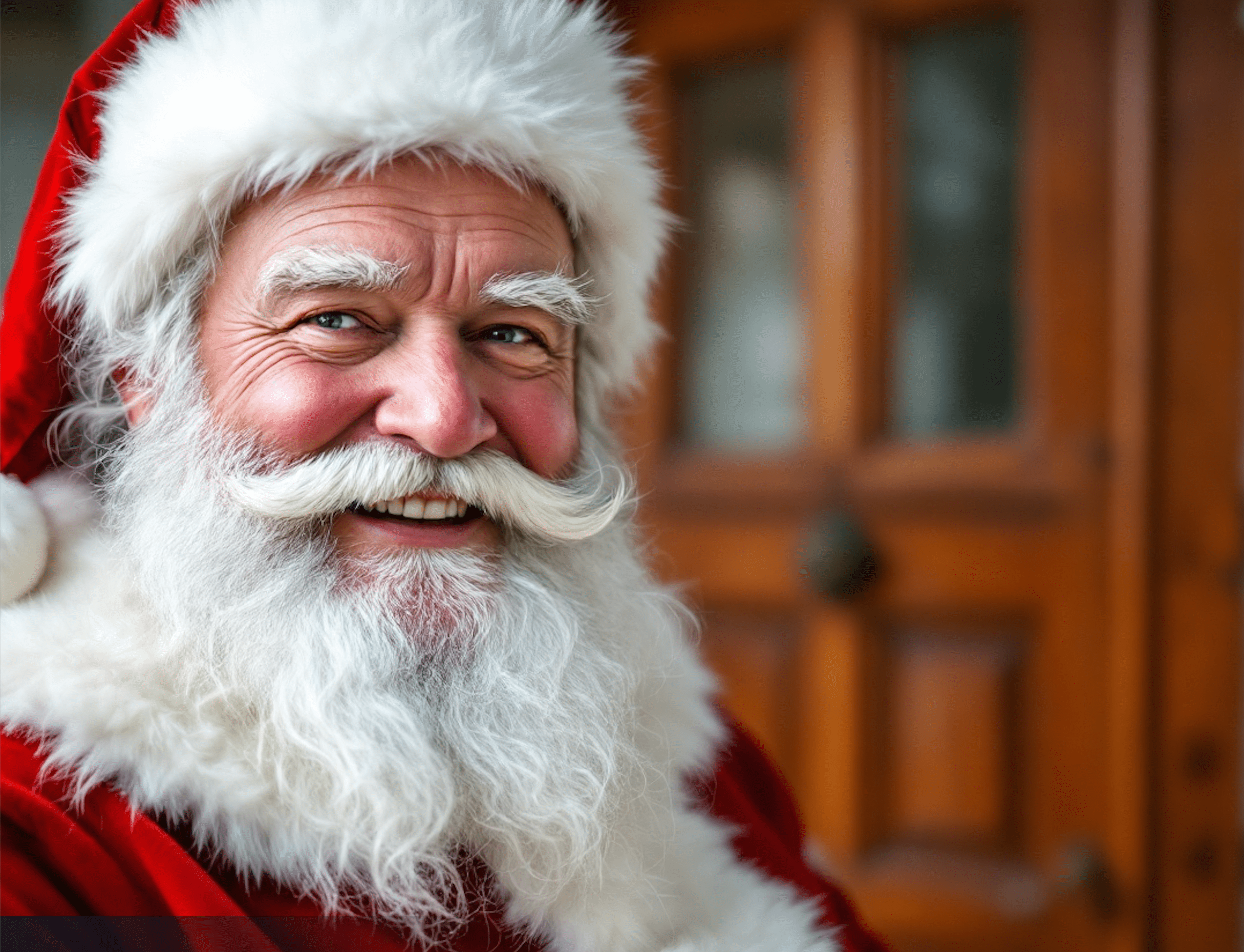 Papá Noel a las puertas de la Navidad